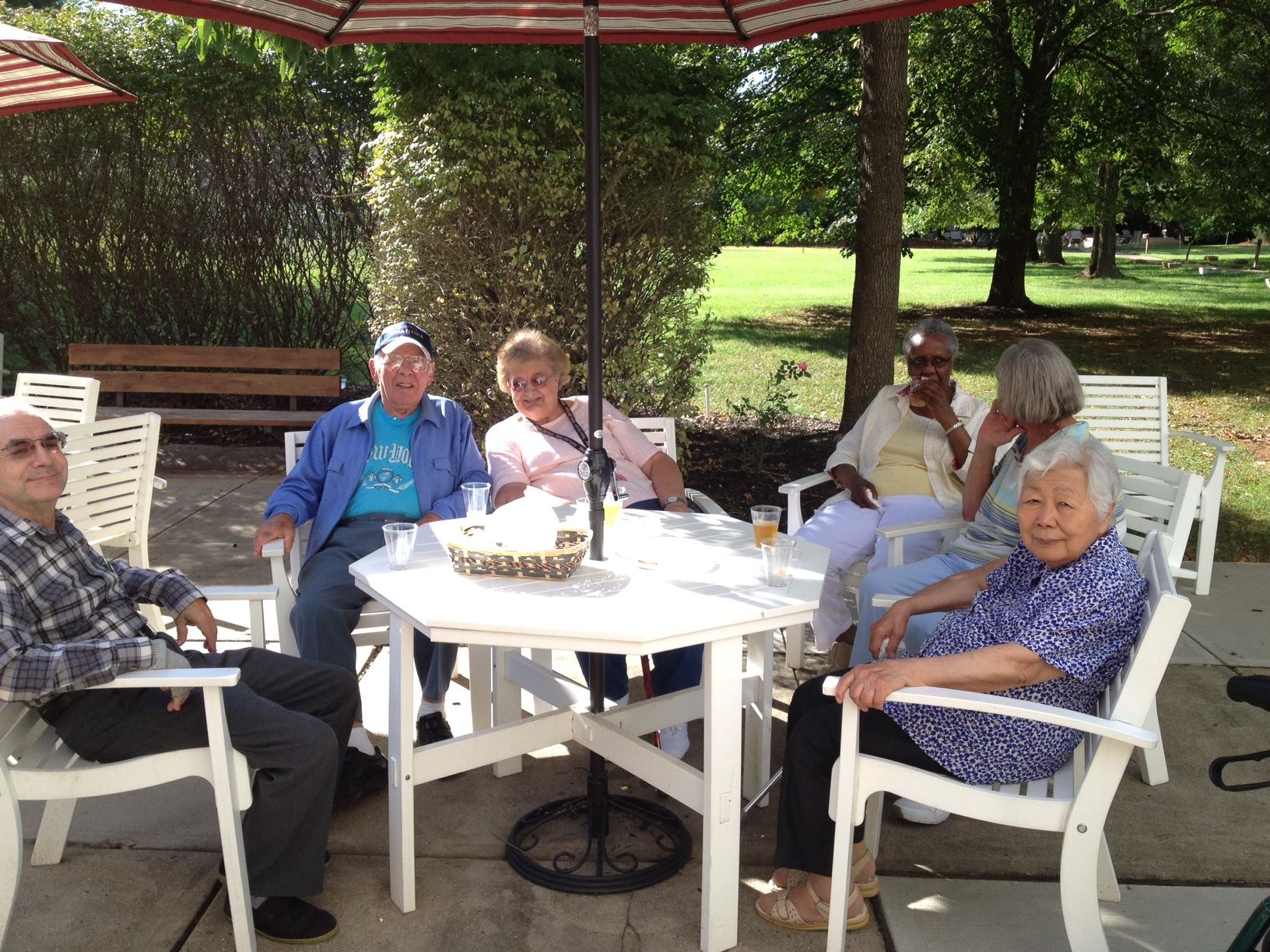 seniors enjoy summer