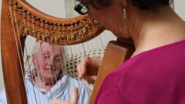 Harp Therapy at Stein Hospice
