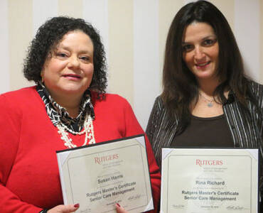 Susan Harris, CEO & Rina Richard, CAO – Certified in Senior Care Management