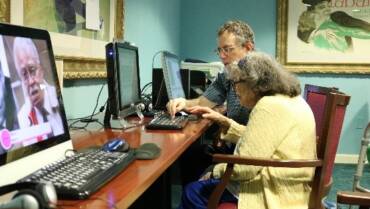 Bridging the Gap—Computer Lessons with the Savvy Seniors of Stein