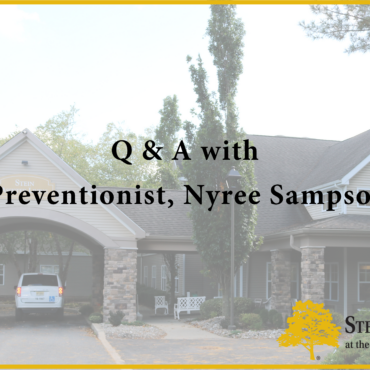 Q & A with Stein Assisted Living Infection Preventionist, Nyree Sampson