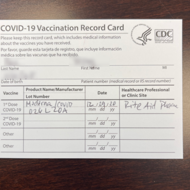 Frontline Workers of Stein Hospice Stay Protected Through COVID-19 Vaccination and Testing