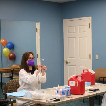 Residents and Staff of Stein Assisted Living Receive their First Dose of the COVID-19 Vaccine