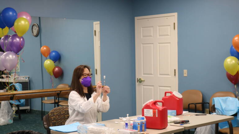 Residents and Staff of Stein Assisted Living Receive their First Dose of the COVID-19 Vaccine