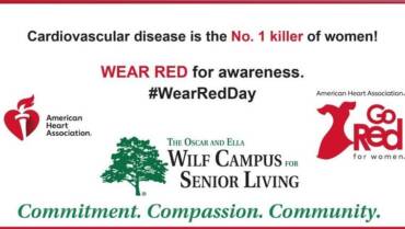 Why Wilf Campus Staff and Residents will be Wearing Red on February 5th