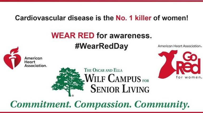 Why Wilf Campus Staff and Residents will be Wearing Red on February 5th