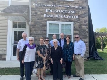 Wilf Campus’ Education and Resource Center Dedicated in Honor of Gail Shapiro-Scott and David Scott