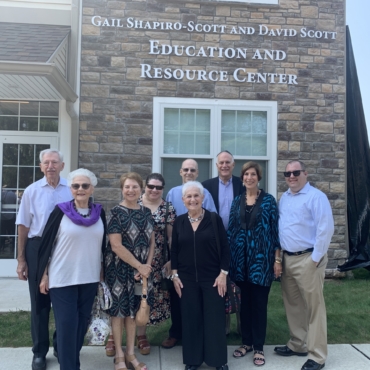 Wilf Campus’ Education and Resource Center Dedicated in Honor of Gail Shapiro-Scott and David Scott