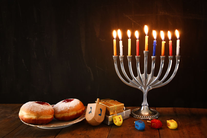 Hanukkah menorah