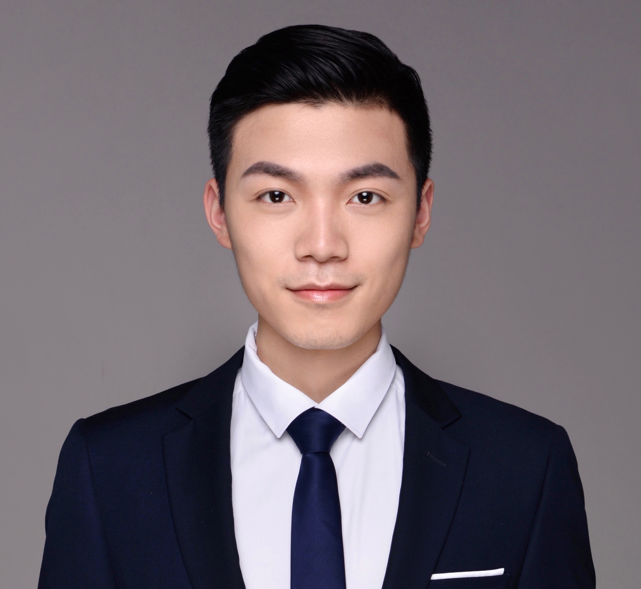 picture of young man in suit