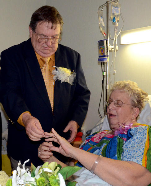 hospice wedding