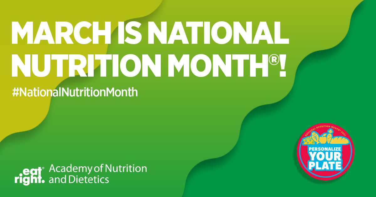 march is nutrition month