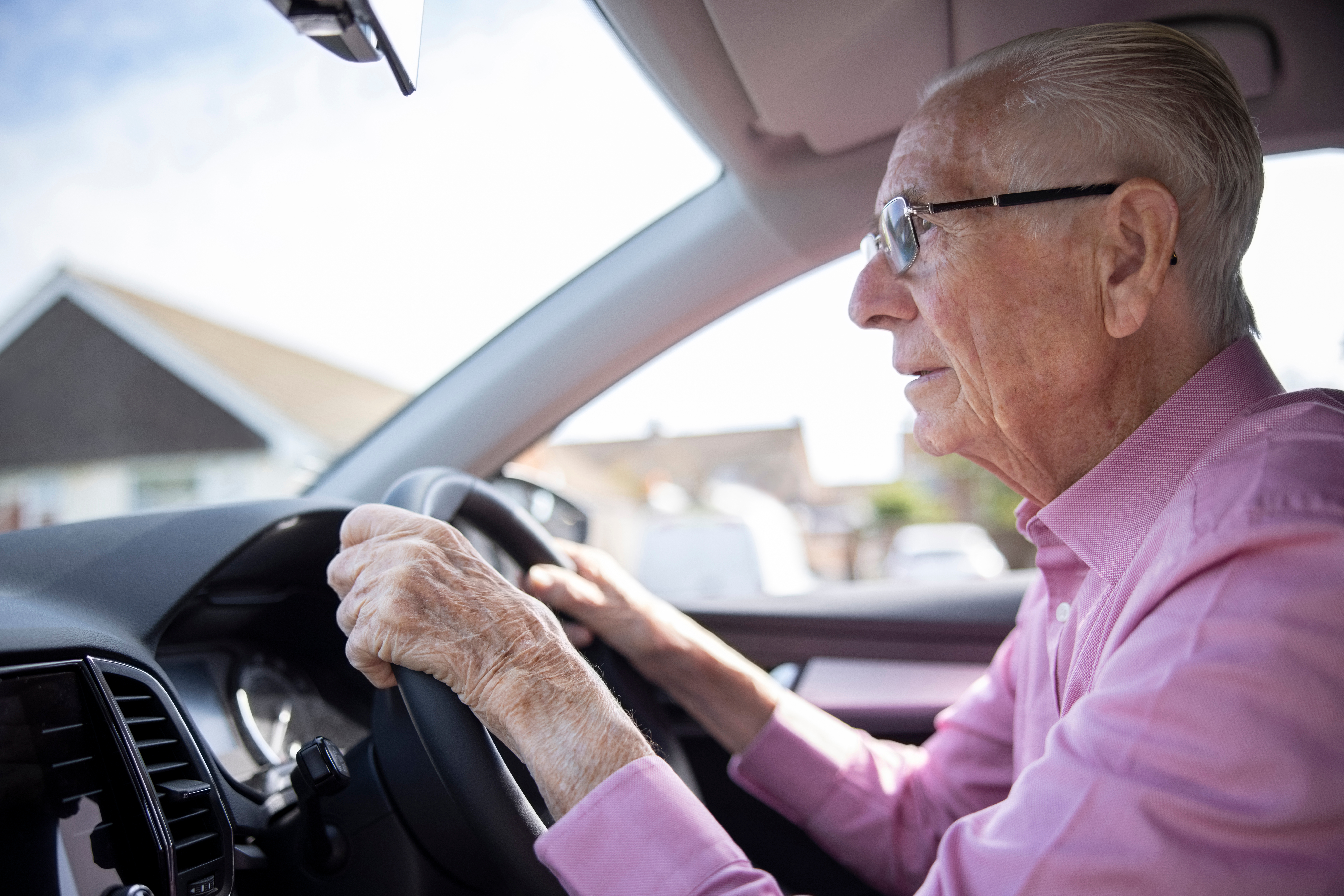 senior elderly driving