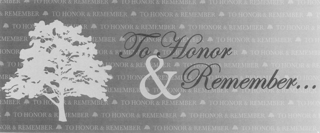 tribute card